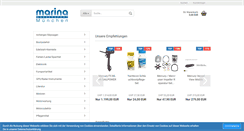 Desktop Screenshot of marina-shop.de